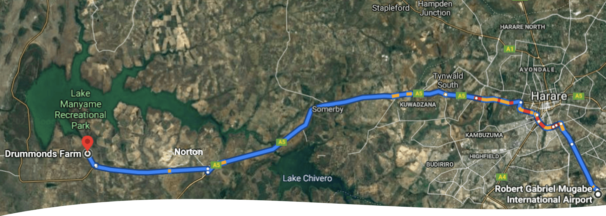 Strategic location of Hunyani Estate SEZ